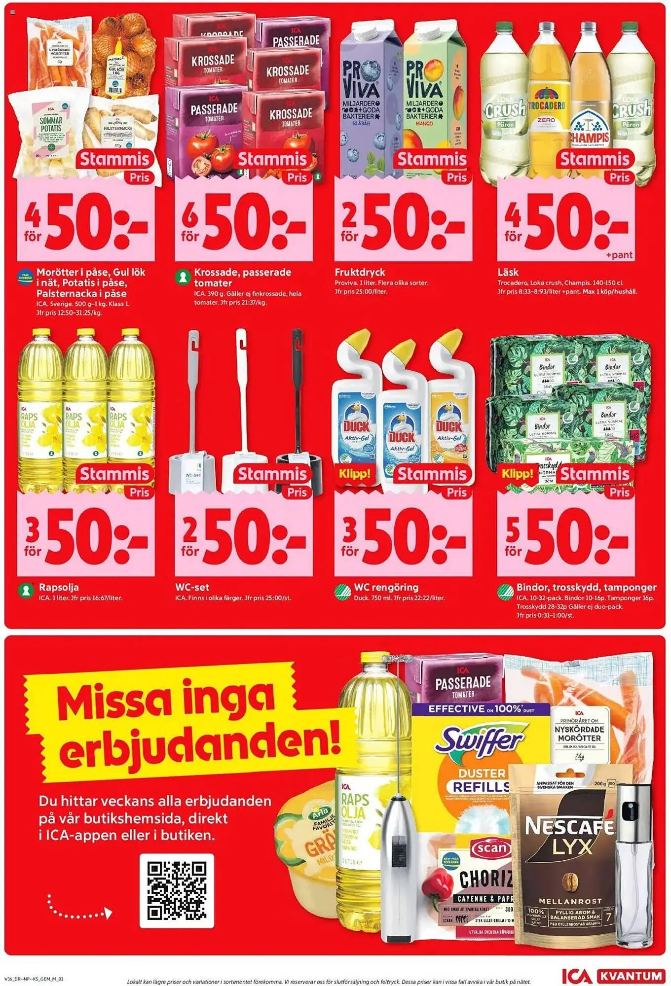 ICA Kvantum reklamblad från 1 september till 7 september 2025 - Reklamblad sidor 3