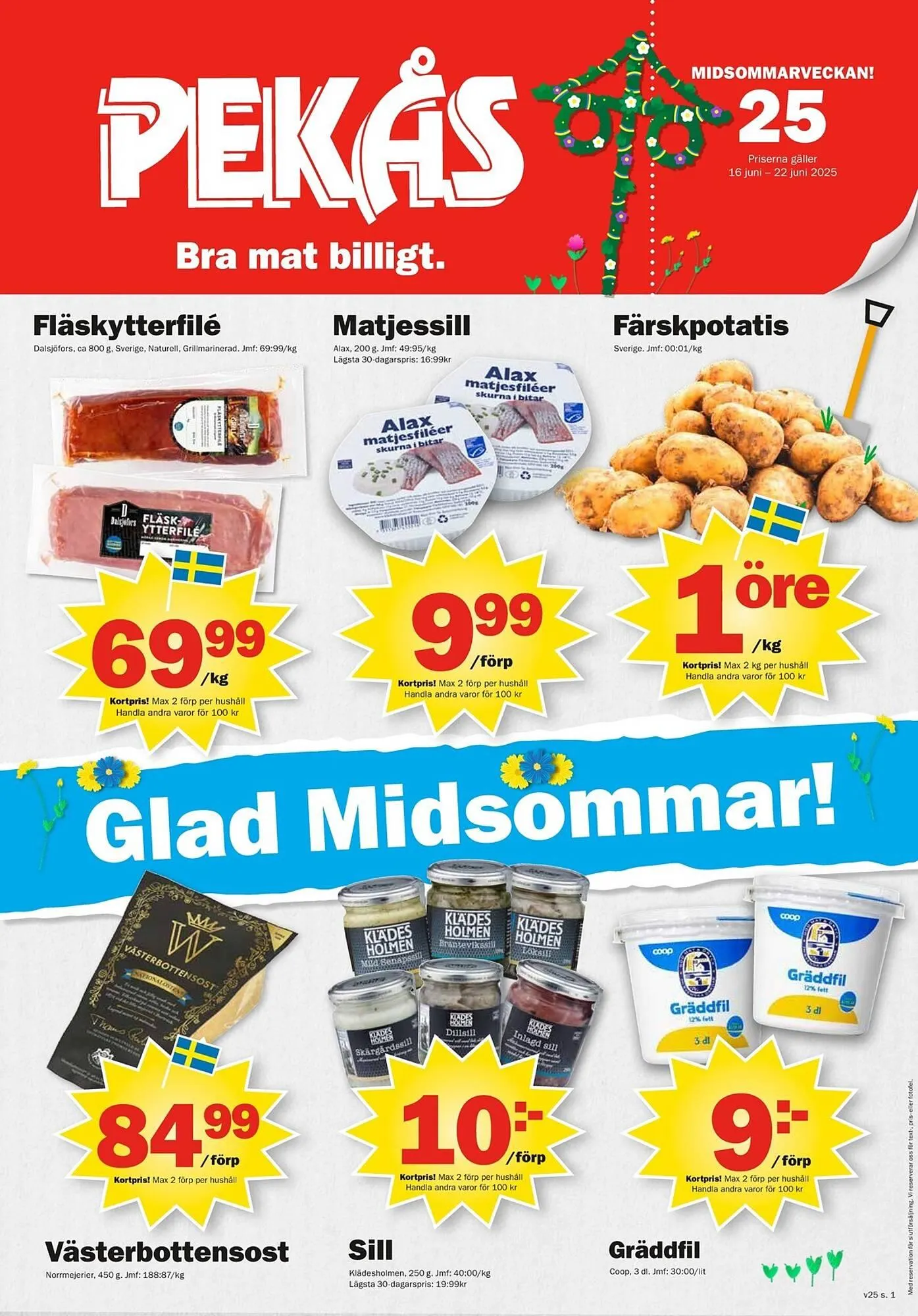 Pekås reklamblad - 1