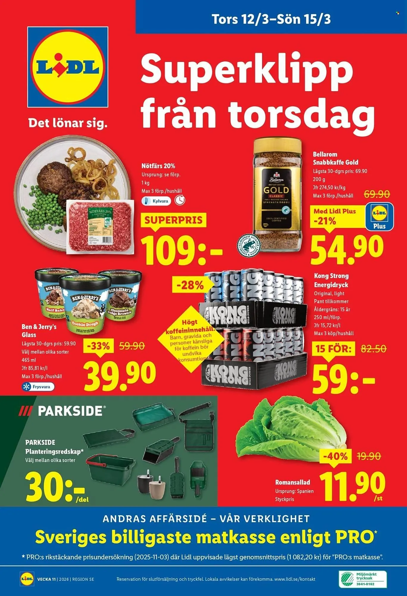 Lidl reklamblad från 9 mars till 15 mars 2026 - Reklamblad sidor 28