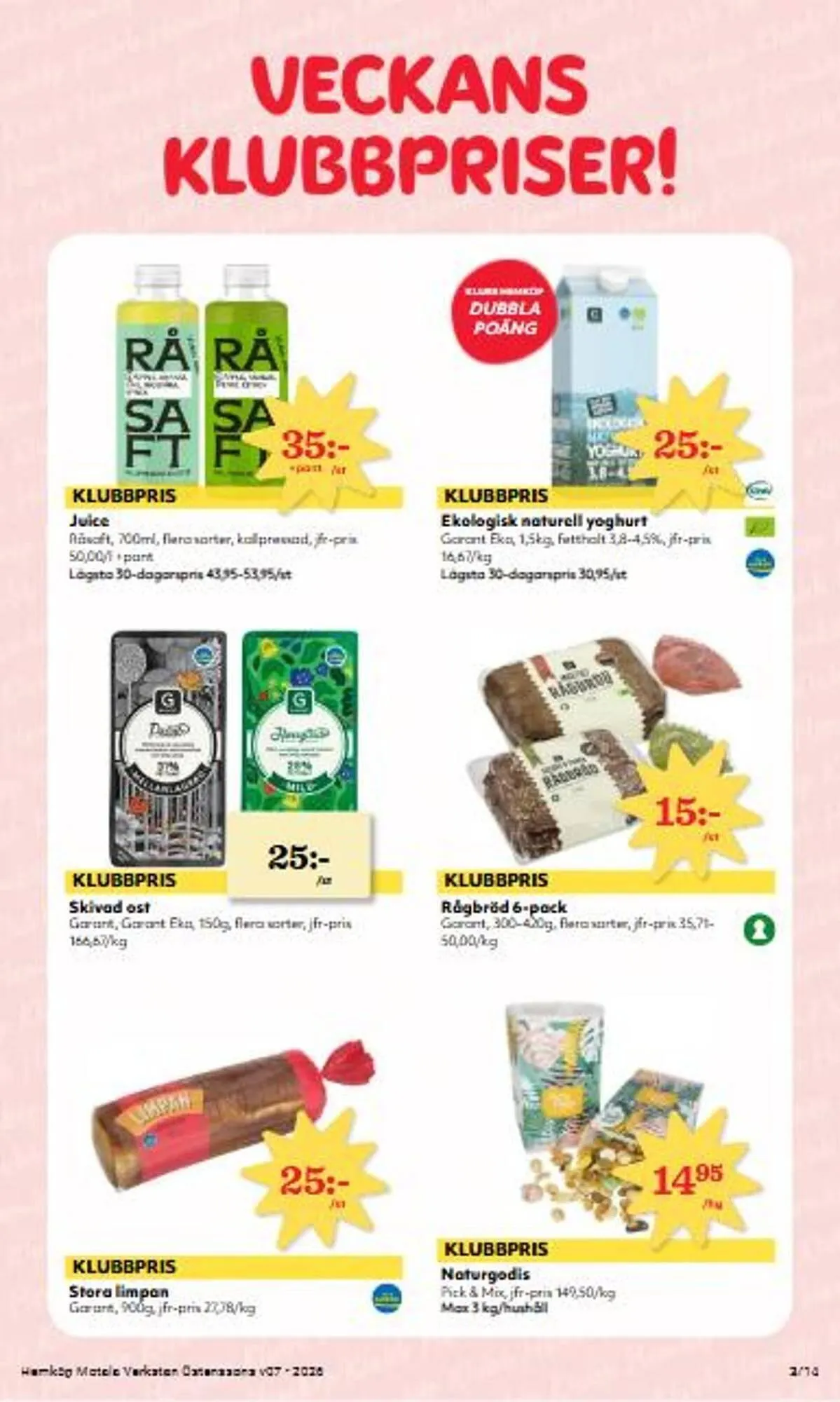 Hemköp reklamblad från 9 februari till 15 februari 2026 - Reklamblad sidor 3