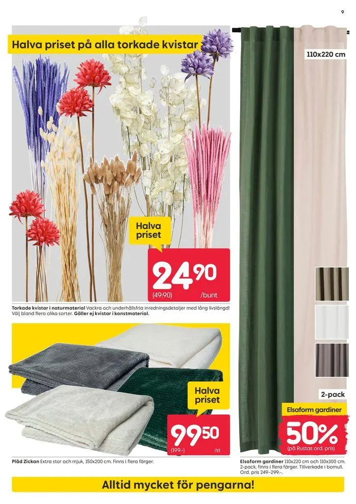 Rusta reklambad från 3 juni till 17 juni 2024 - Reklamblad sidor 9
