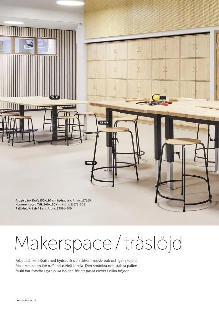 Mobler skola 2024 från 16 april till 31 maj 2024 - Reklamblad sidor 28