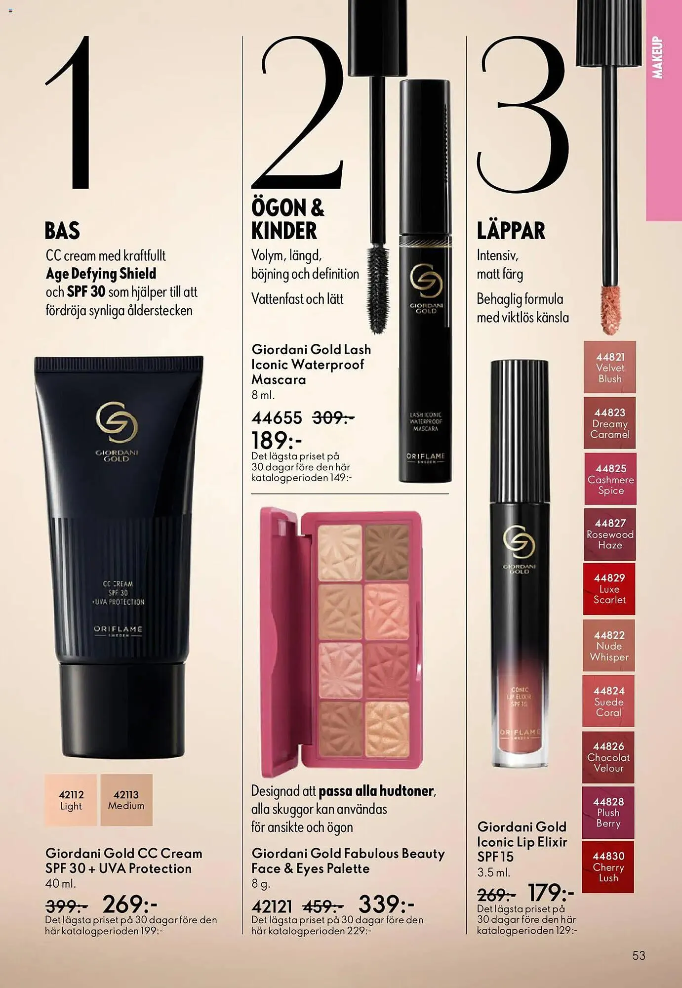 Oriflame reklamblad från 22 april till 12 maj 2026 - Reklamblad sidor 53