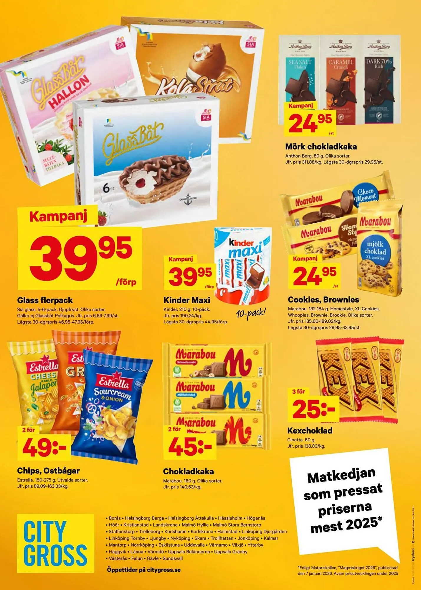 City Gross reklamblad från 9 februari till 16 februari 2026 - Reklamblad sidor 9