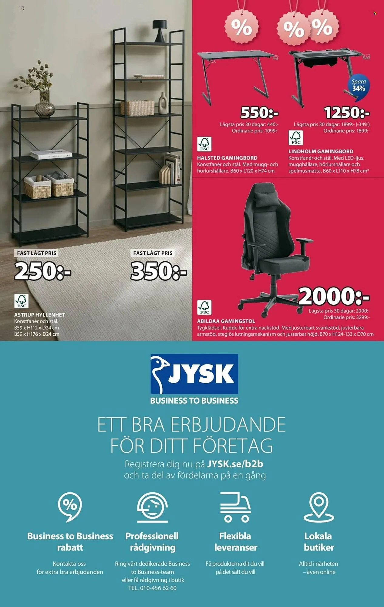 JYSK reklamblad från 2 juni till 15 juni 2025 - Reklamblad sidor 10