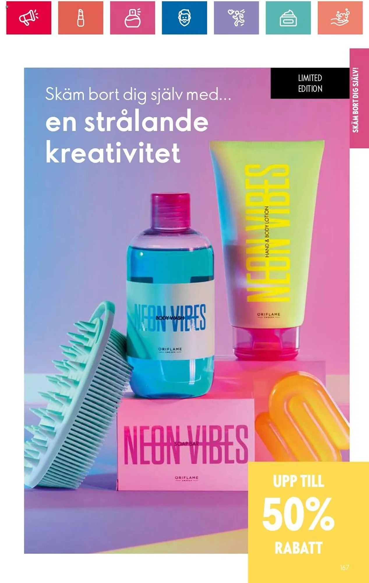 Oriflame reklamblad från 3 oktober till 23 oktober 2024 - Reklamblad sidor 167