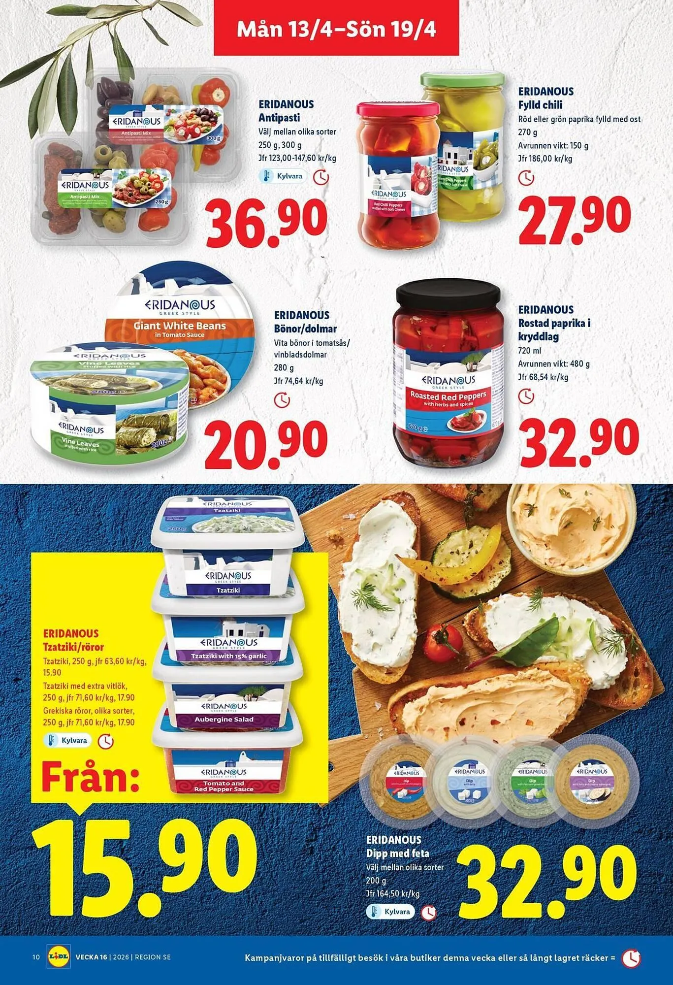 Lidl reklamblad från 13 april till 19 april 2026 - Reklamblad sidor 10