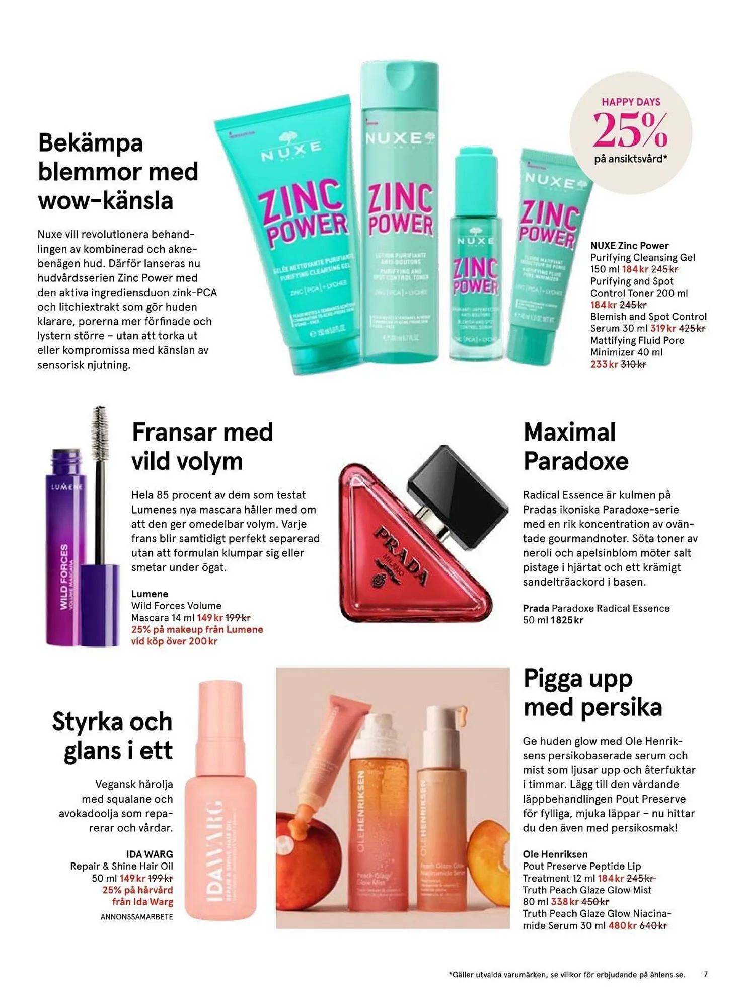Åhléns reklamblad från 27 augusti till 16 september 2025 - Reklamblad sidor 7