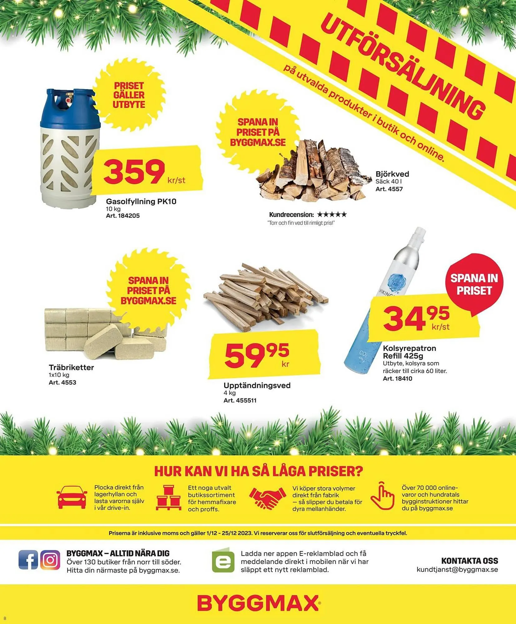 Byggmax reklamblad från 30 november till 25 december 2023 - Reklamblad sidor 16