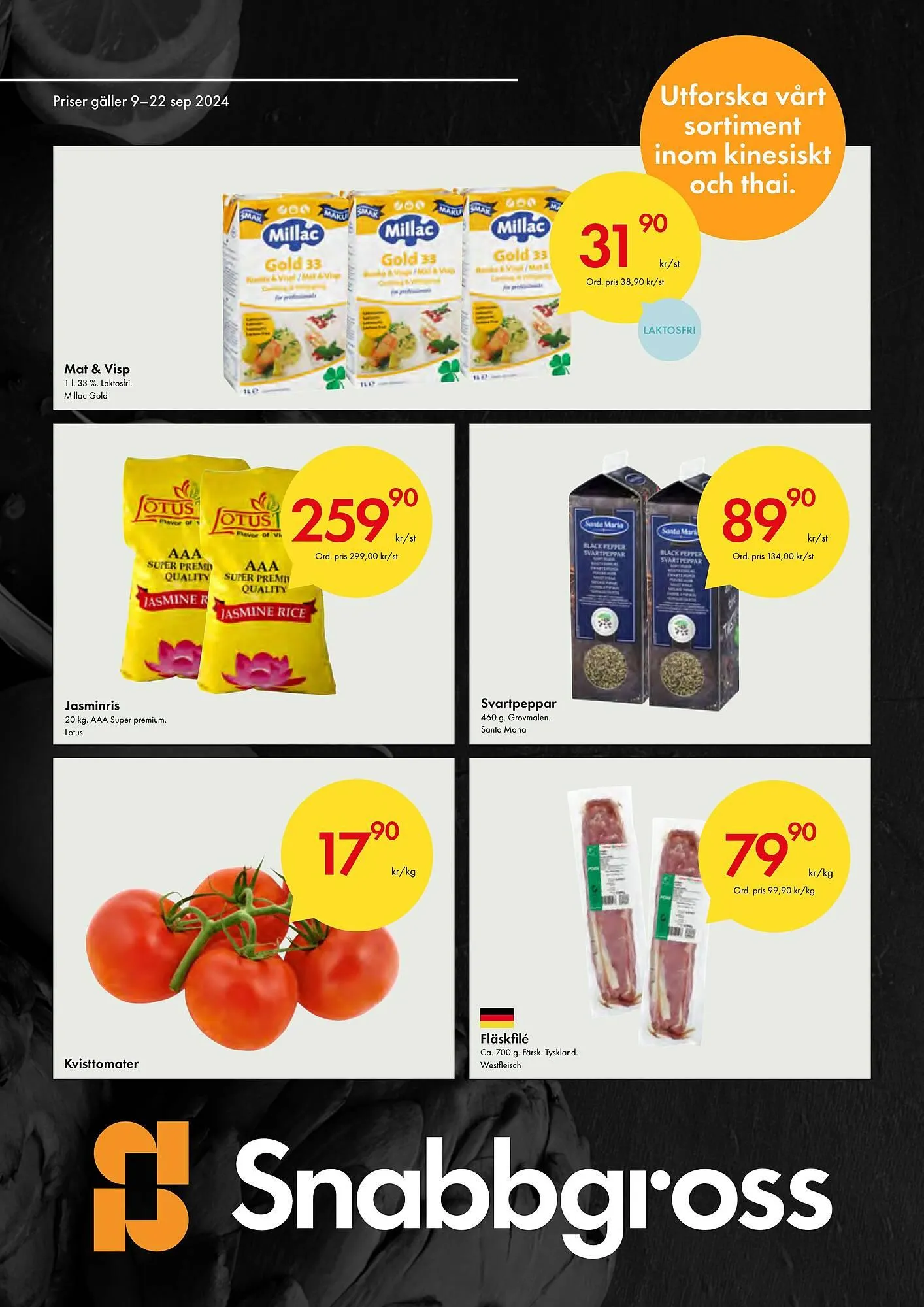 Snabbgross reklamblad - 1