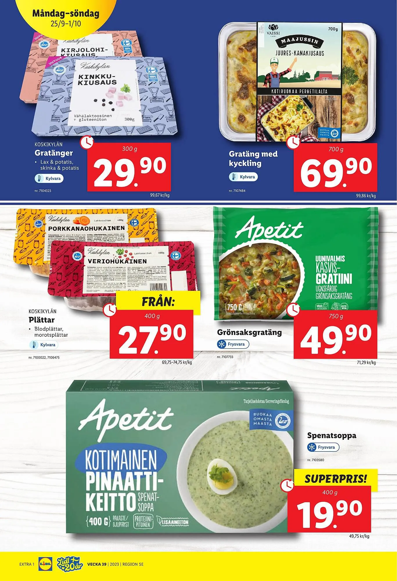 Lidl reklamblad från 25 september till 1 oktober 2023 - Reklamblad sidor 12