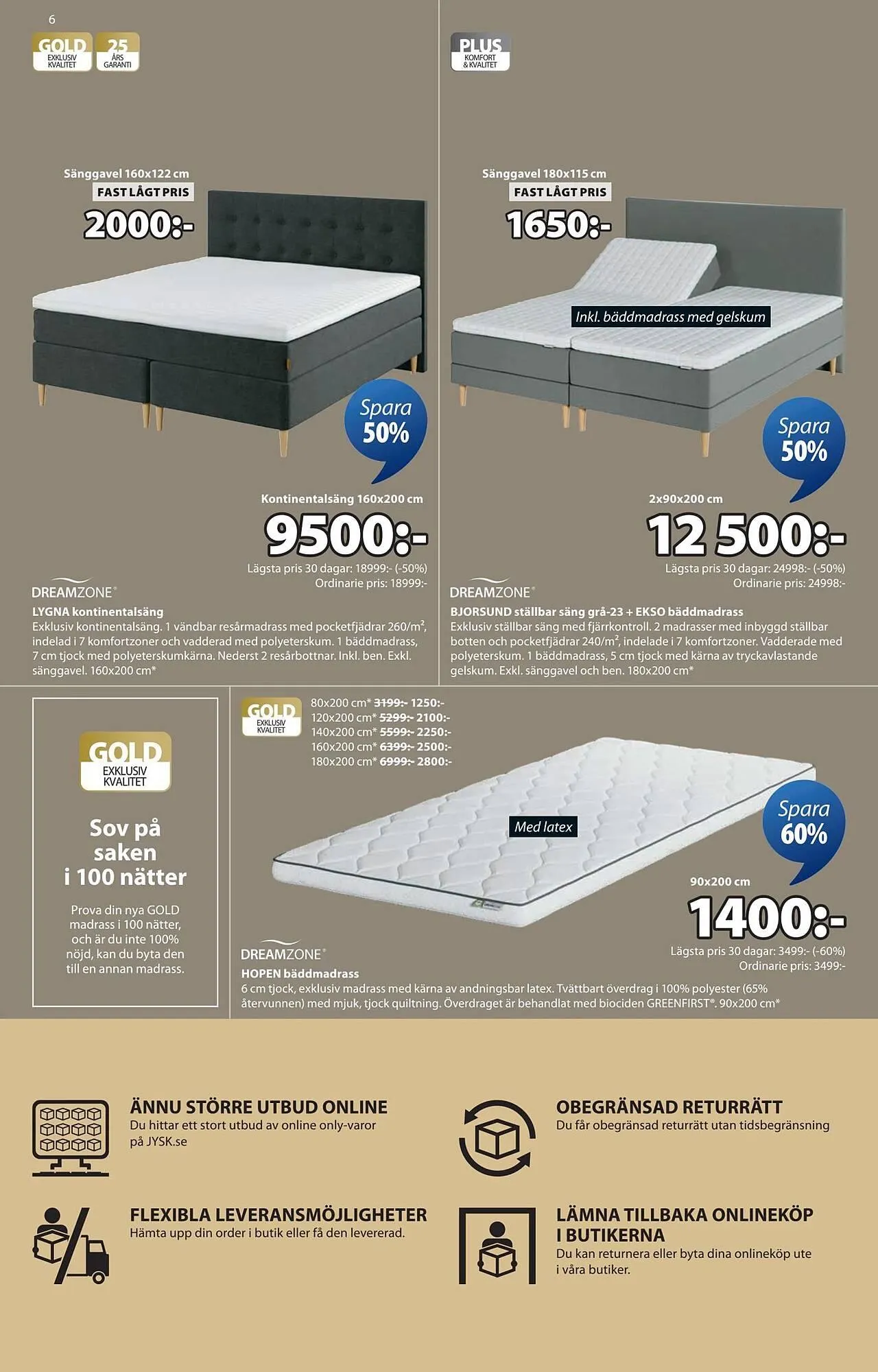 JYSK reklamblad från 2 februari till 2 mars 2026 - Reklamblad sidor 6