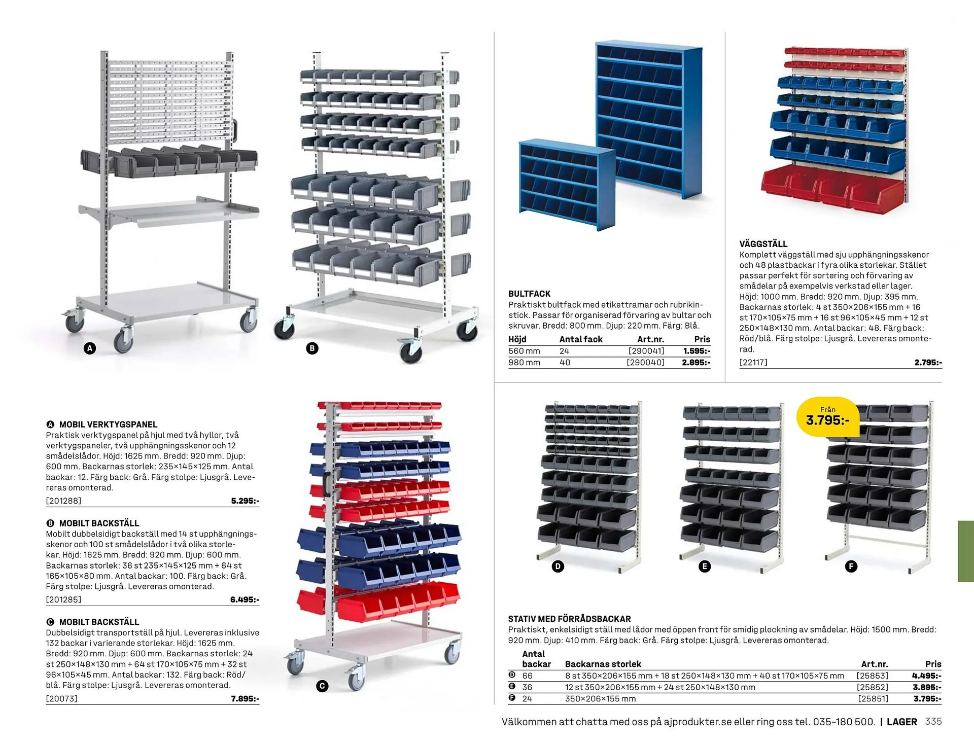 AJ Produkter reklamblad från 1 januari till 31 december 2025 - Reklamblad sidor 335