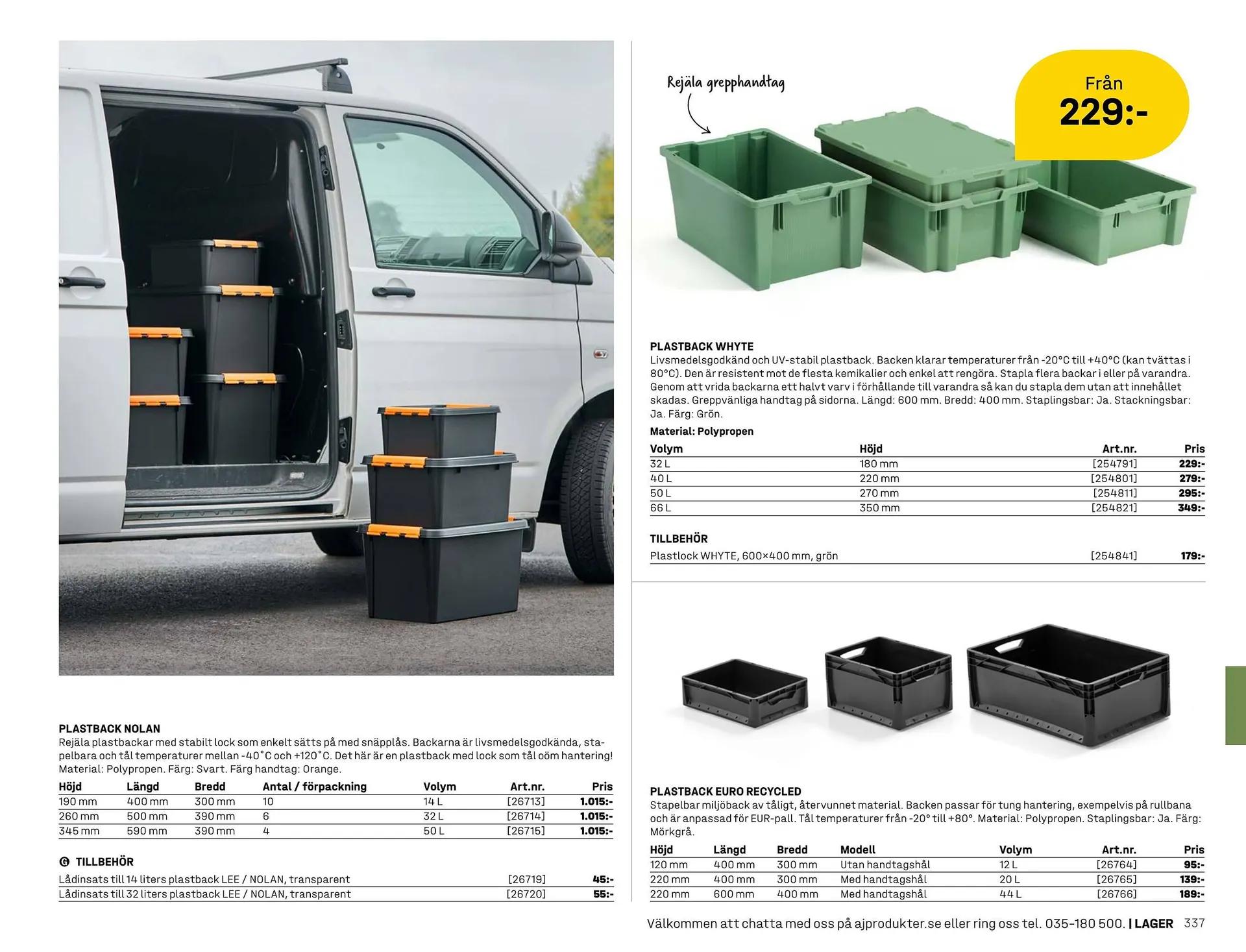 AJ Produkter reklamblad från 1 januari till 31 december 2025 - Reklamblad sidor 337
