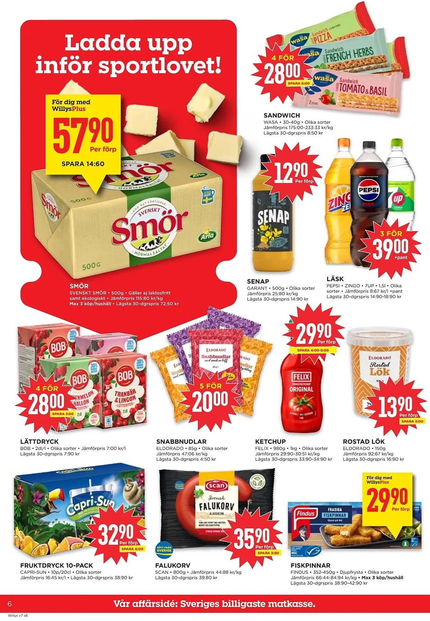 Willys reklamblad från 9 februari till 15 februari 2026 - Reklamblad sidor 6