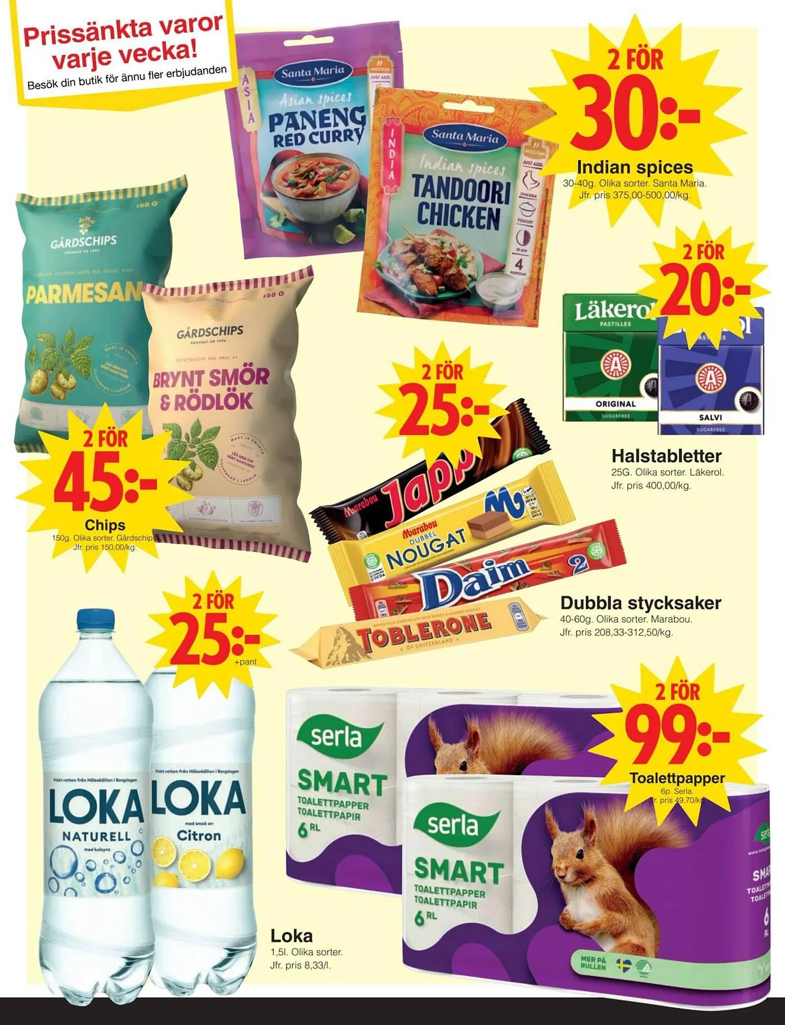 Matöppet reklamblad från 11 augusti till 17 augusti 2025 - Reklamblad sidor 3