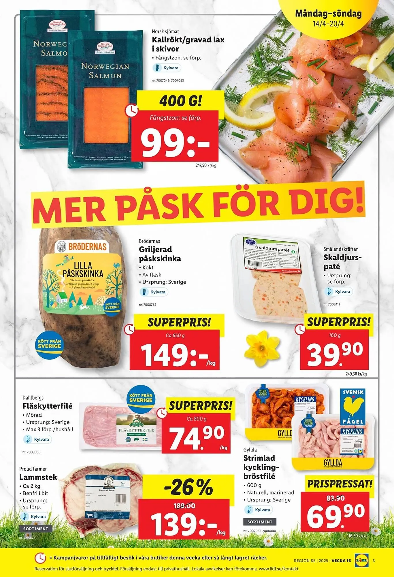 Lidl reklamblad från 14 april till 20 april 2025 - Reklamblad sidor 3