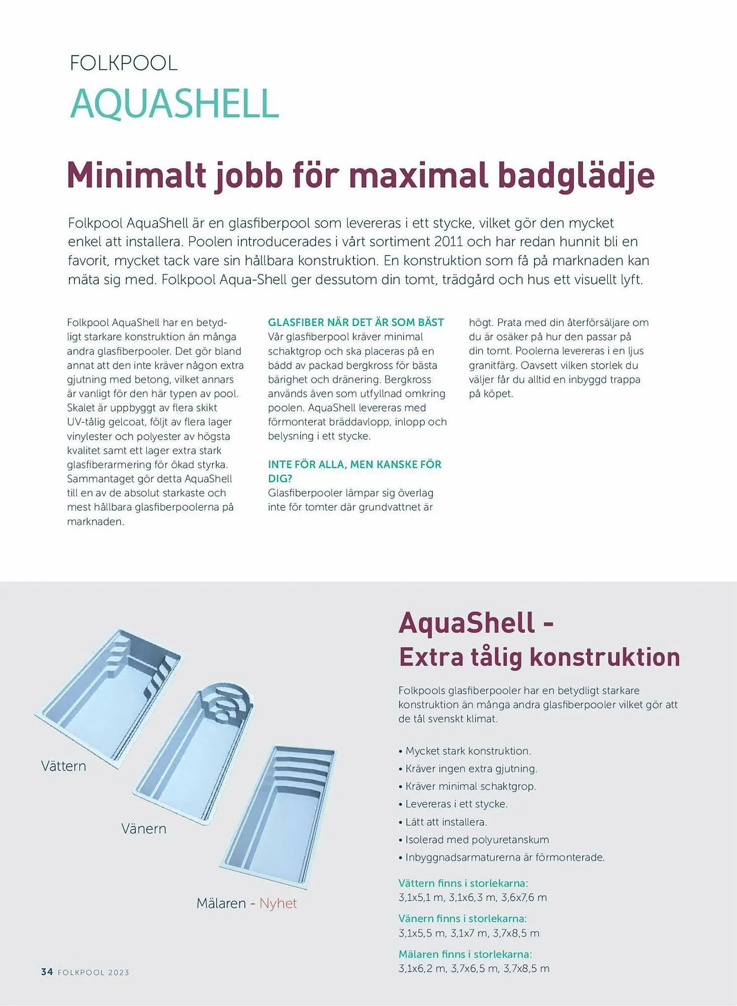 Folkpool reklamblad från 31 oktober till 31 december 2023 - Reklamblad sidor 34