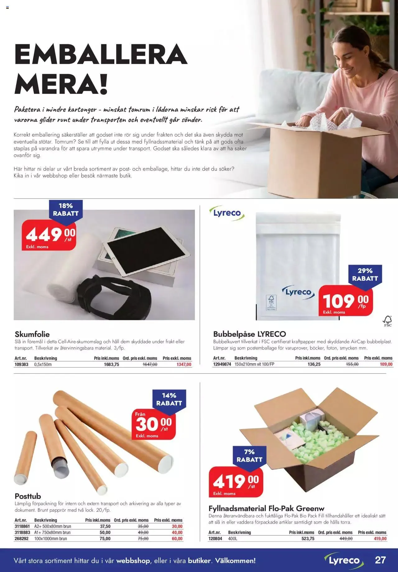 Lyreco Inspiration från 3 april till 31 december 2023 - Reklamblad sidor 27