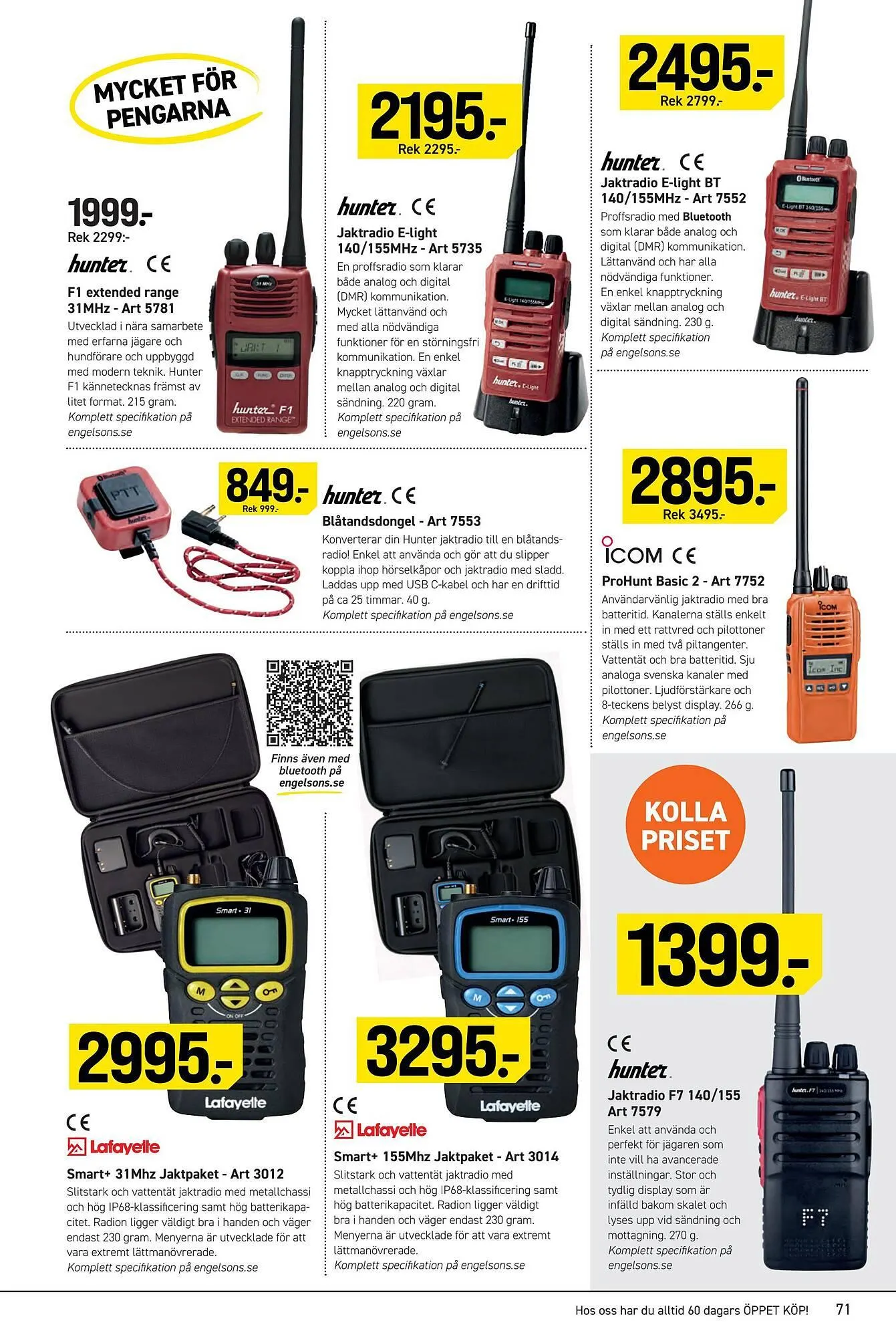 Engelsons reklamblad från 1 juli till 31 juli 2025 - Reklamblad sidor 71