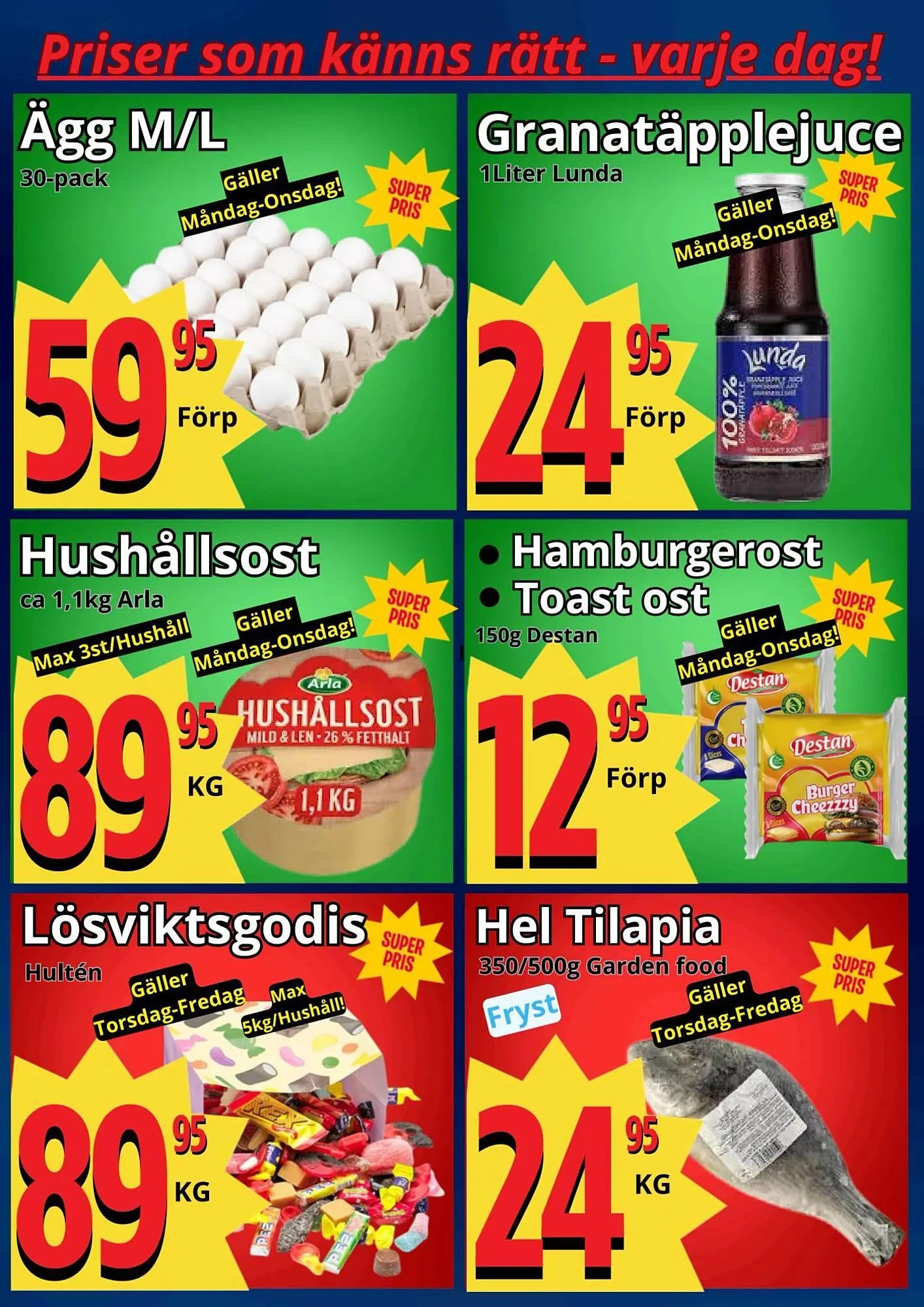Supergrossen reklamblad från 2 mars till 9 mars 2026 - Reklamblad sidor 2