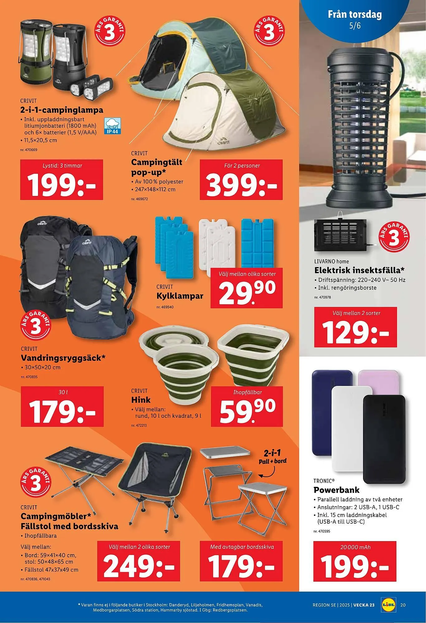 Lidl reklamblad från 2 juni till 7 juni 2025 - Reklamblad sidor 22