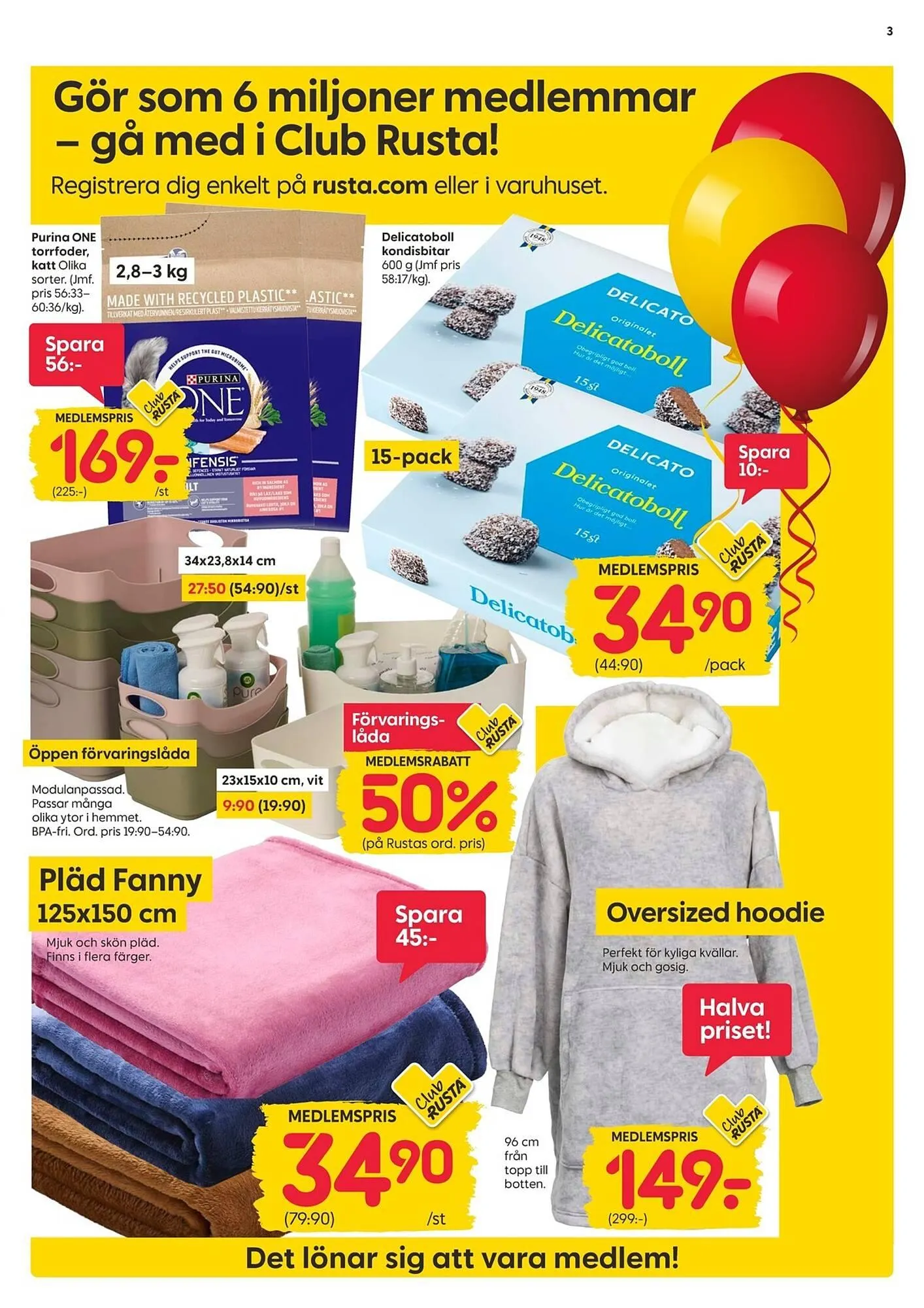 Rusta reklamblad från 27 oktober till 2 november 2025 - Reklamblad sidor 3