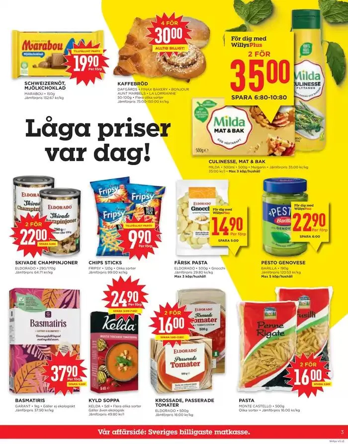 Exklusiva deals och fynd från 13 januari till 19 januari 2025 - Reklamblad sidor 3