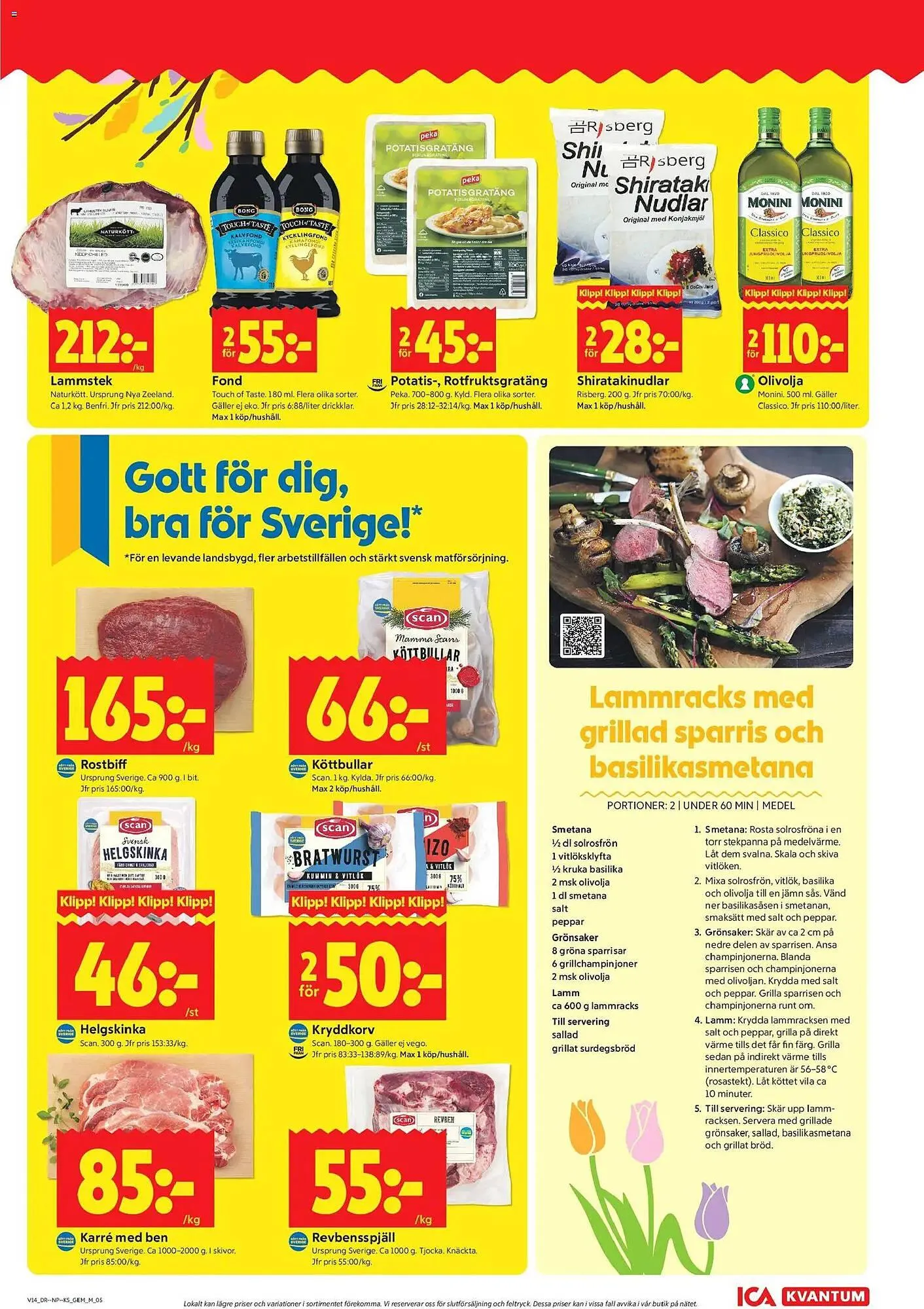 ICA Kvantum reklamblad från 30 mars till 5 april 2026 - Reklamblad sidor 5