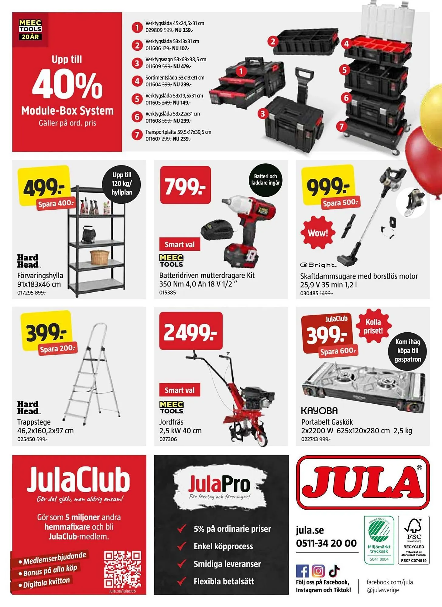 Jula reklamblad från 26 februari till 19 mars 2026 - Reklamblad sidor 8