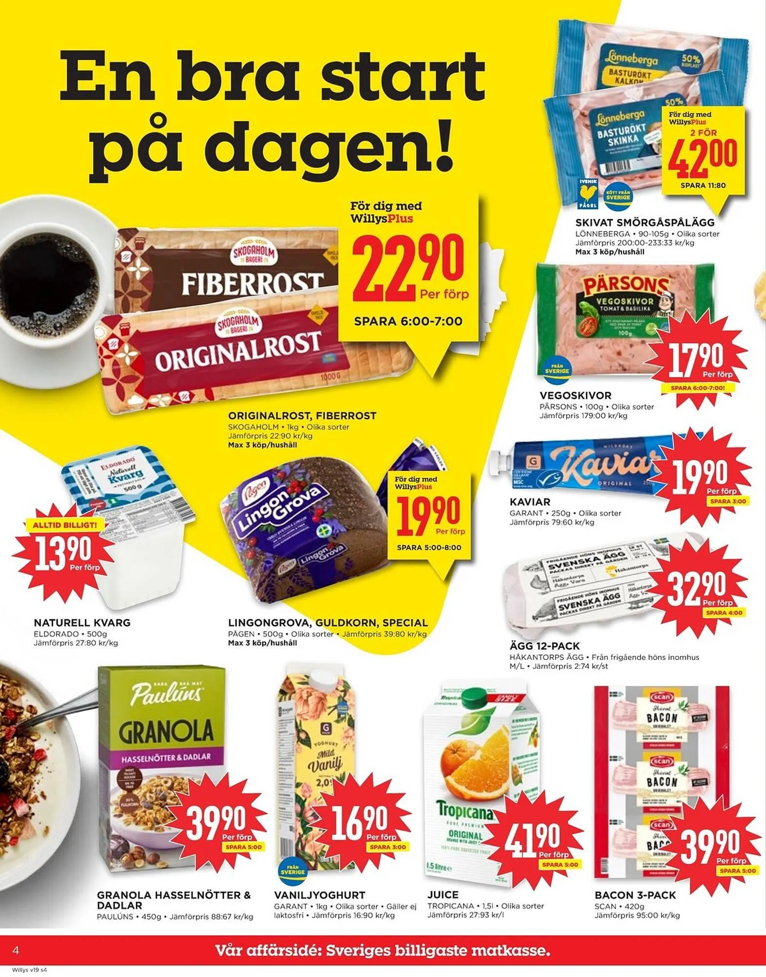 Willys reklamblad från 5 maj till 11 maj 2025 - Reklamblad sidor 4
