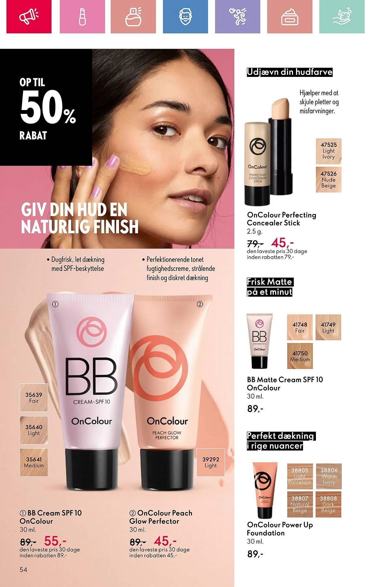 Oriflame reklamblad från 30 mars till 19 april 2025 - Reklamblad sidor 54