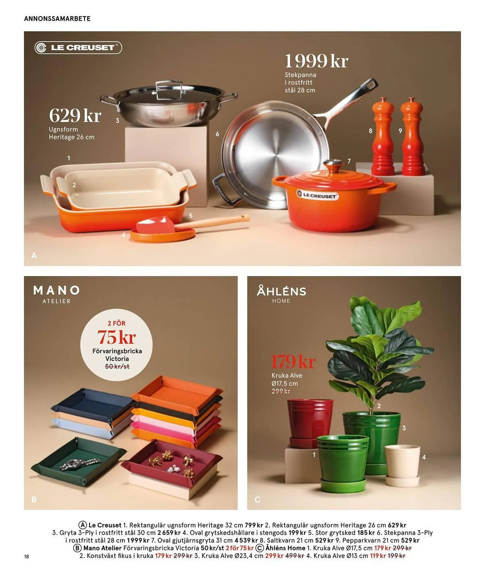 Åhléns reklamblad från 25 november till 11 december 2025 - Reklamblad sidor 18