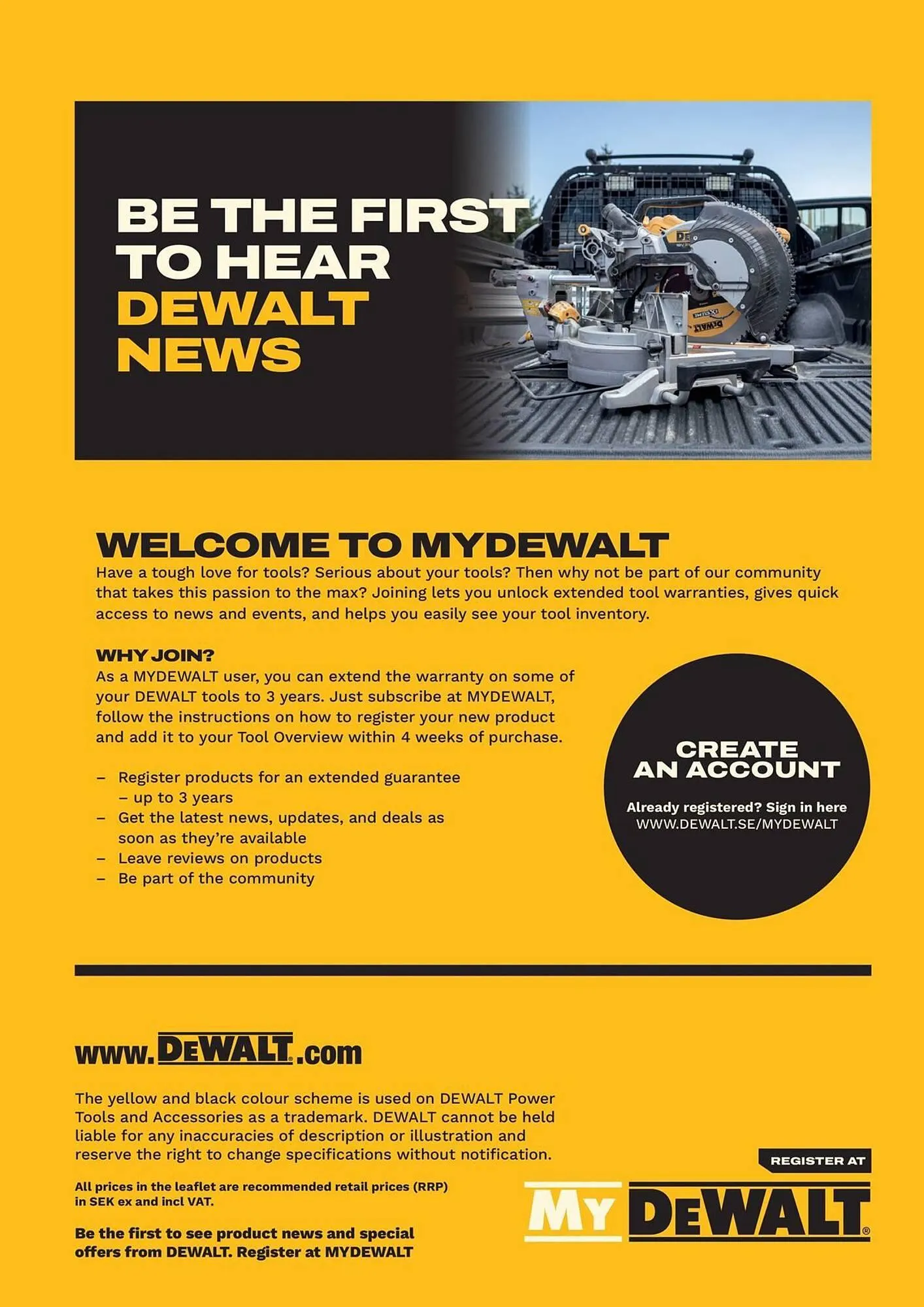 Dewalt reklamblad från 18 oktober till 1 november 2025 - Reklamblad sidor 84
