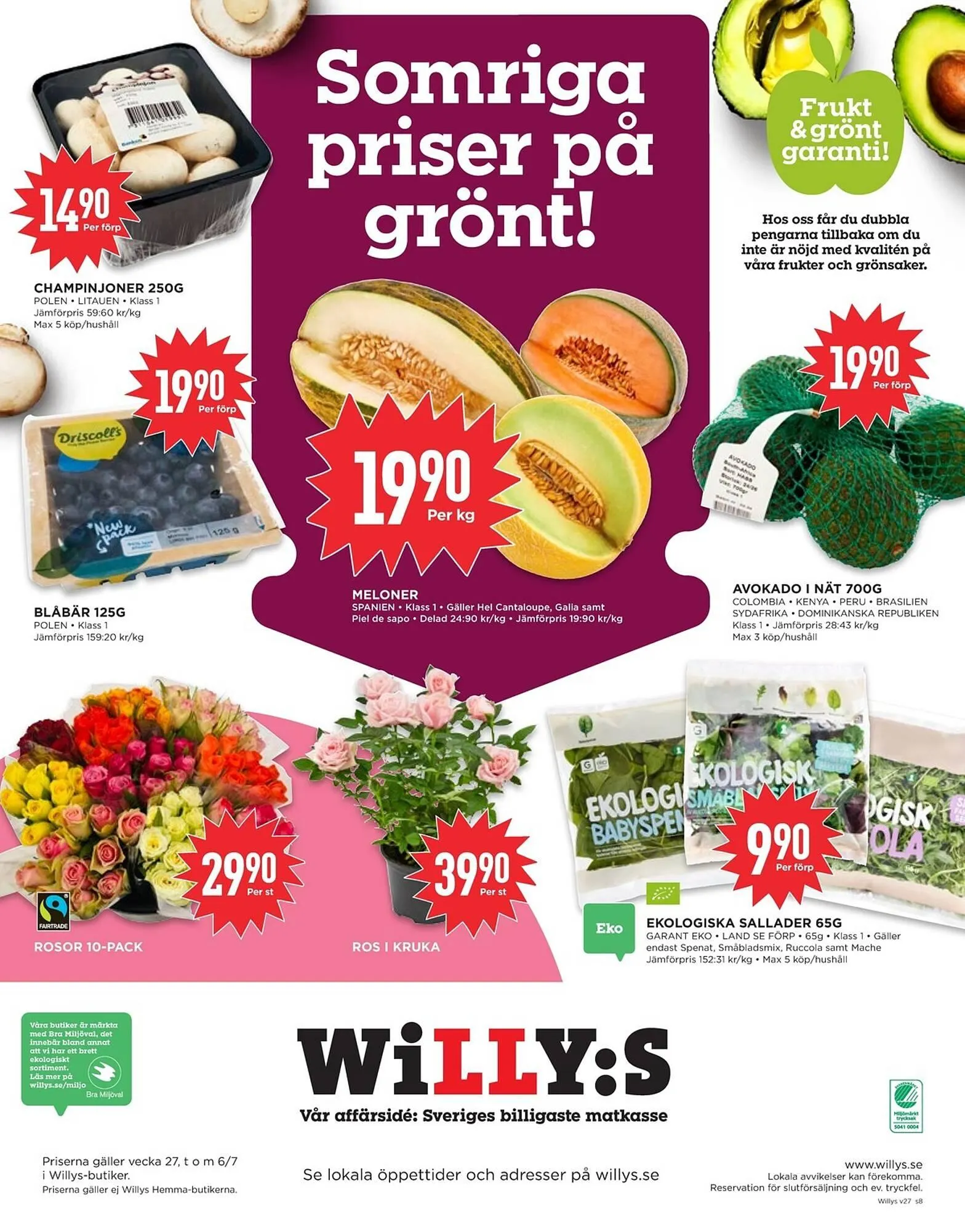 Willys reklamblad från 30 juni till 6 juli 2025 - Reklamblad sidor 8