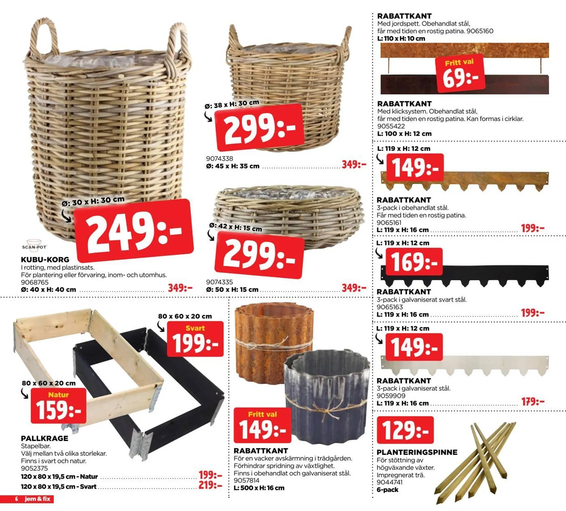 Jem&Fix reklamblad från 23 juni till 29 juni 2025 - Reklamblad sidor 6