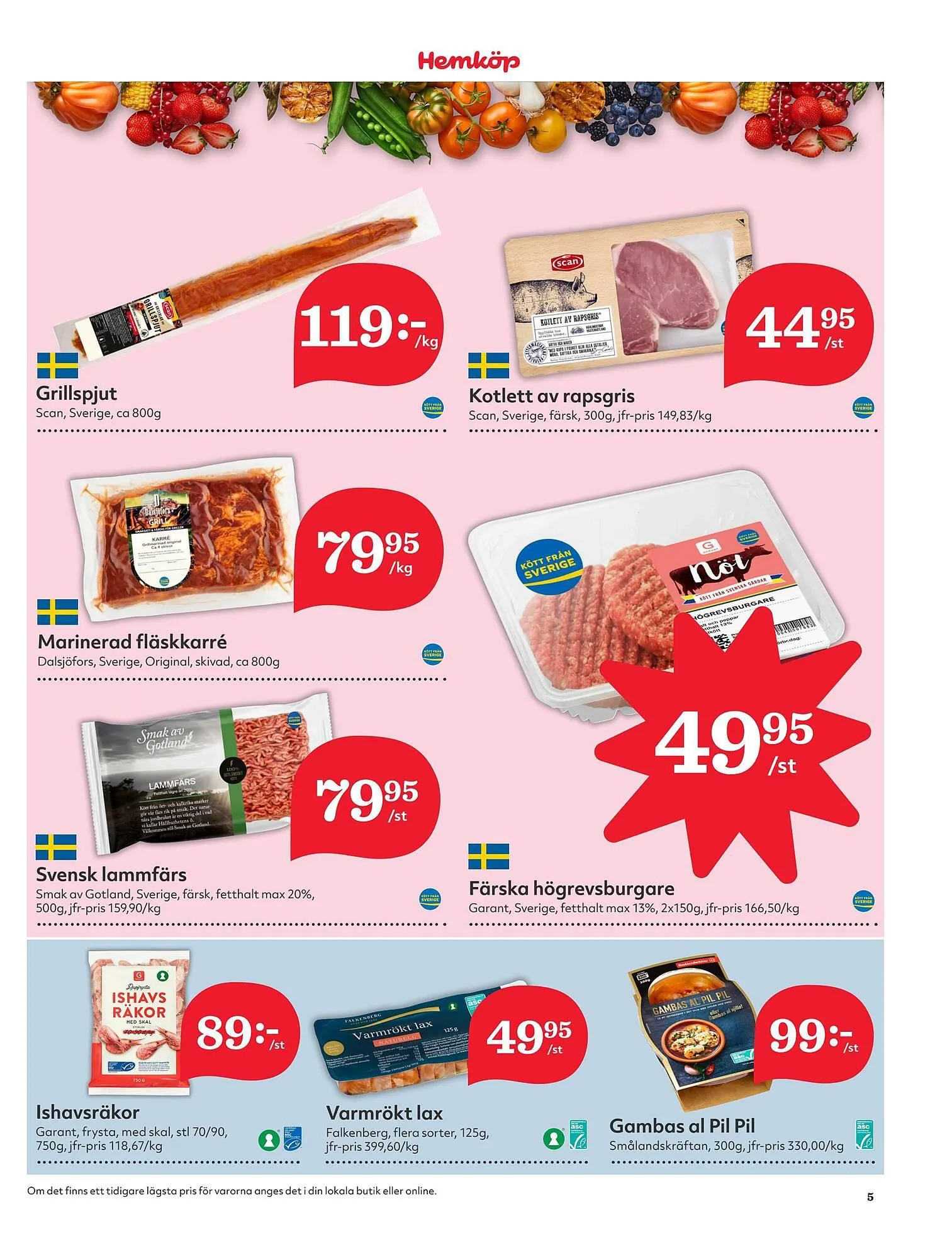 Östenssons reklamblad från 2 juni till 8 juni 2025 - Reklamblad sidor 5