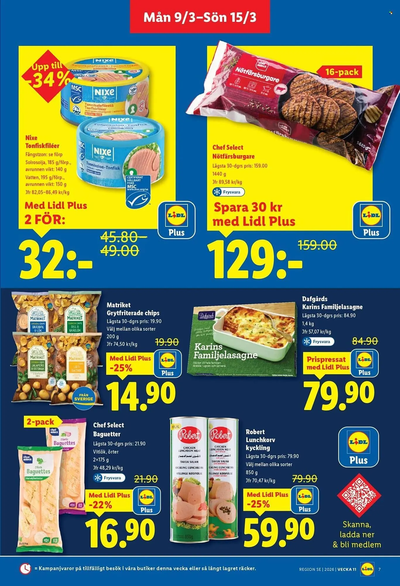 Lidl reklamblad från 9 mars till 15 mars 2026 - Reklamblad sidor 7