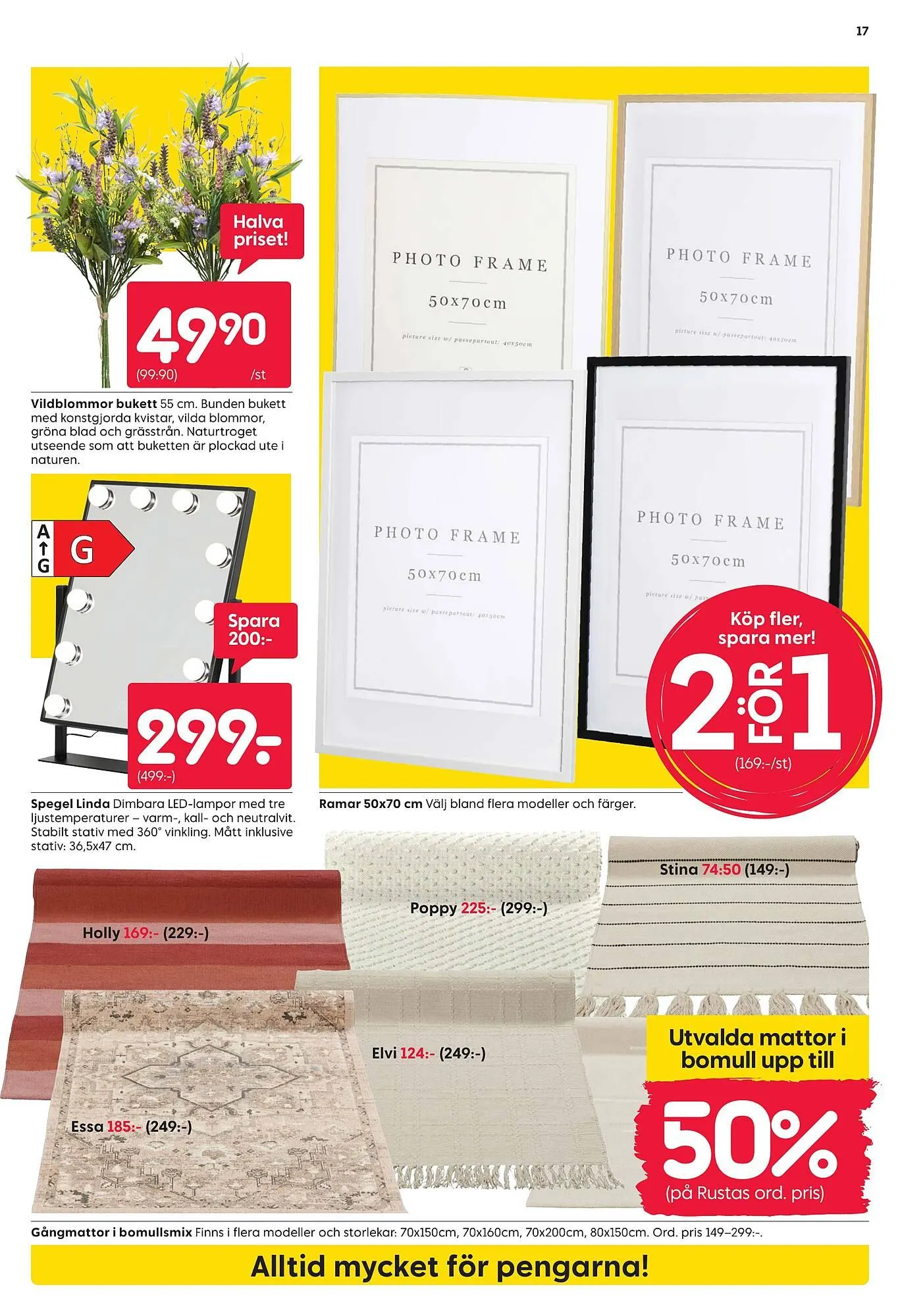 Rusta reklamblad från 5 maj till 10 maj 2025 - Reklamblad sidor 17