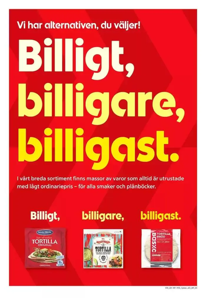 Exklusiva deals för våra kunder från 26 oktober till 9 november 2024 - Reklamblad sidor 14