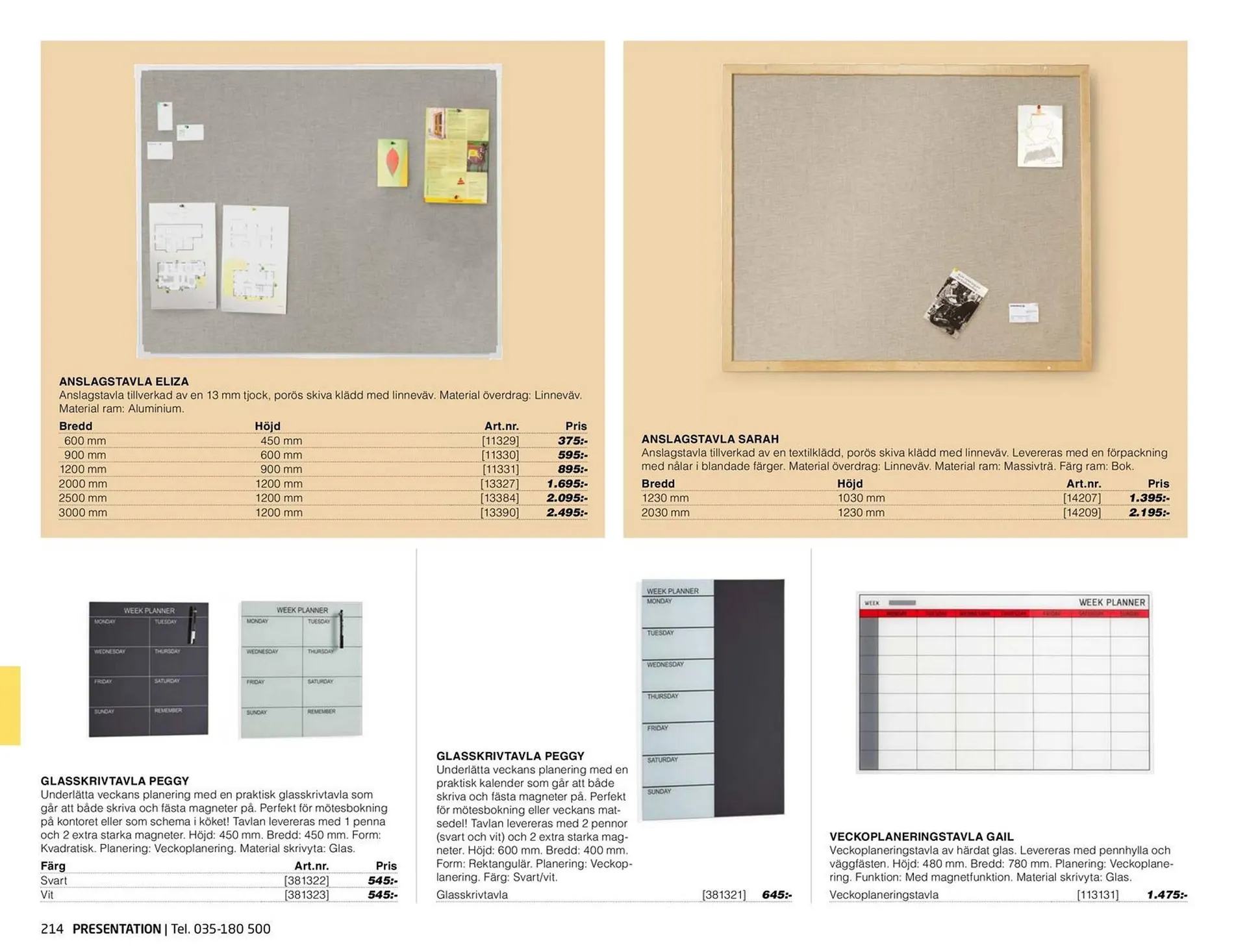 AJ Produkter reklamblad från 8 oktober till 4 december 2023 - Reklamblad sidor 214
