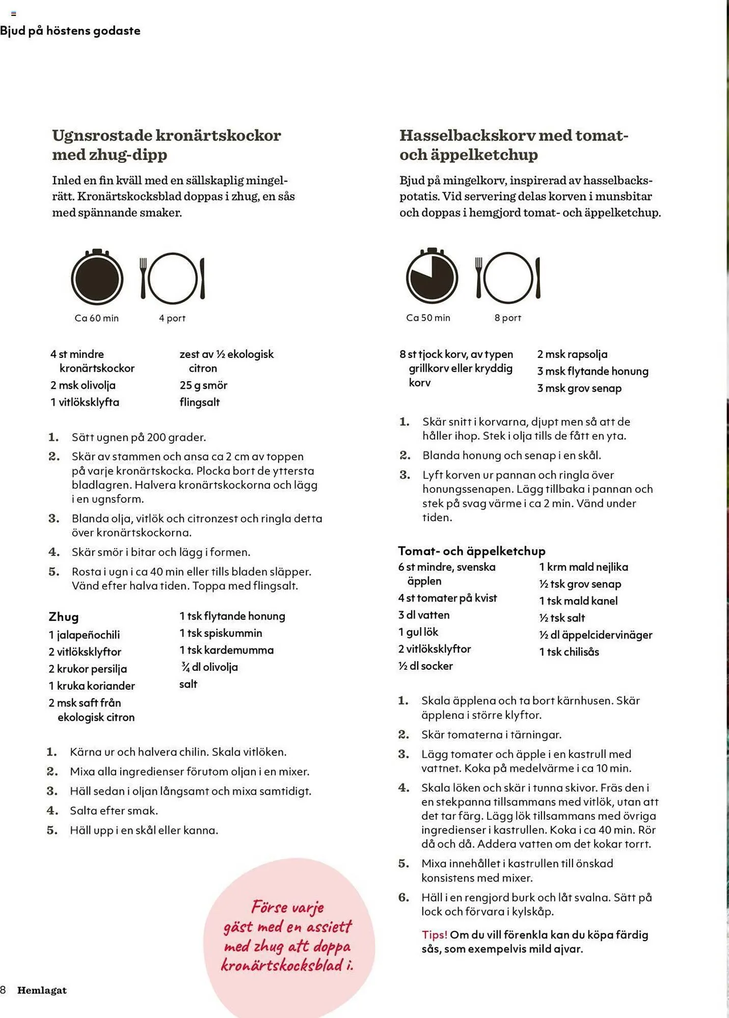 Hemköp reklamblad från 21 oktober till 31 december 2024 - Reklamblad sidor 8