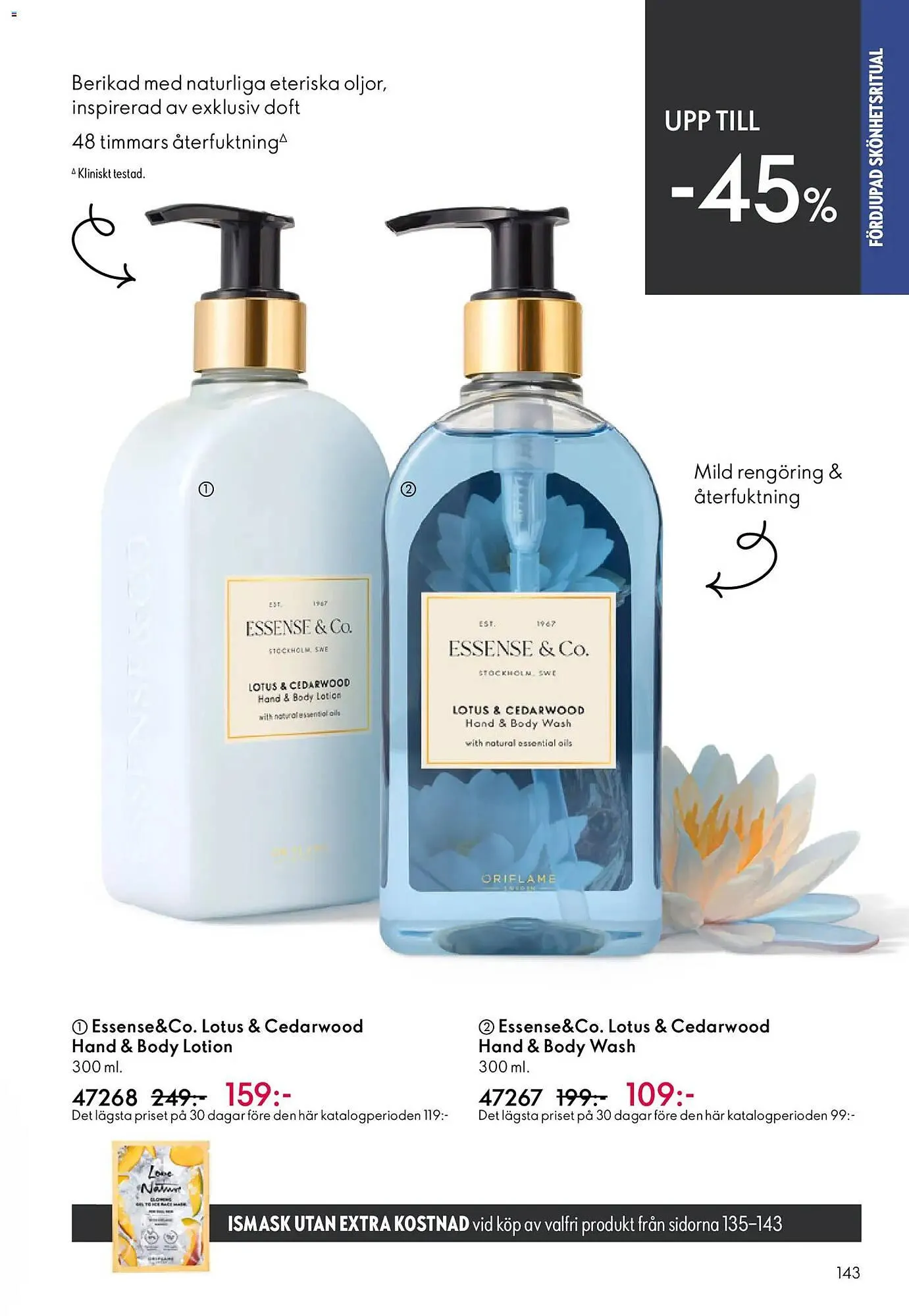 Oriflame reklamblad från 22 april till 12 maj 2026 - Reklamblad sidor 143