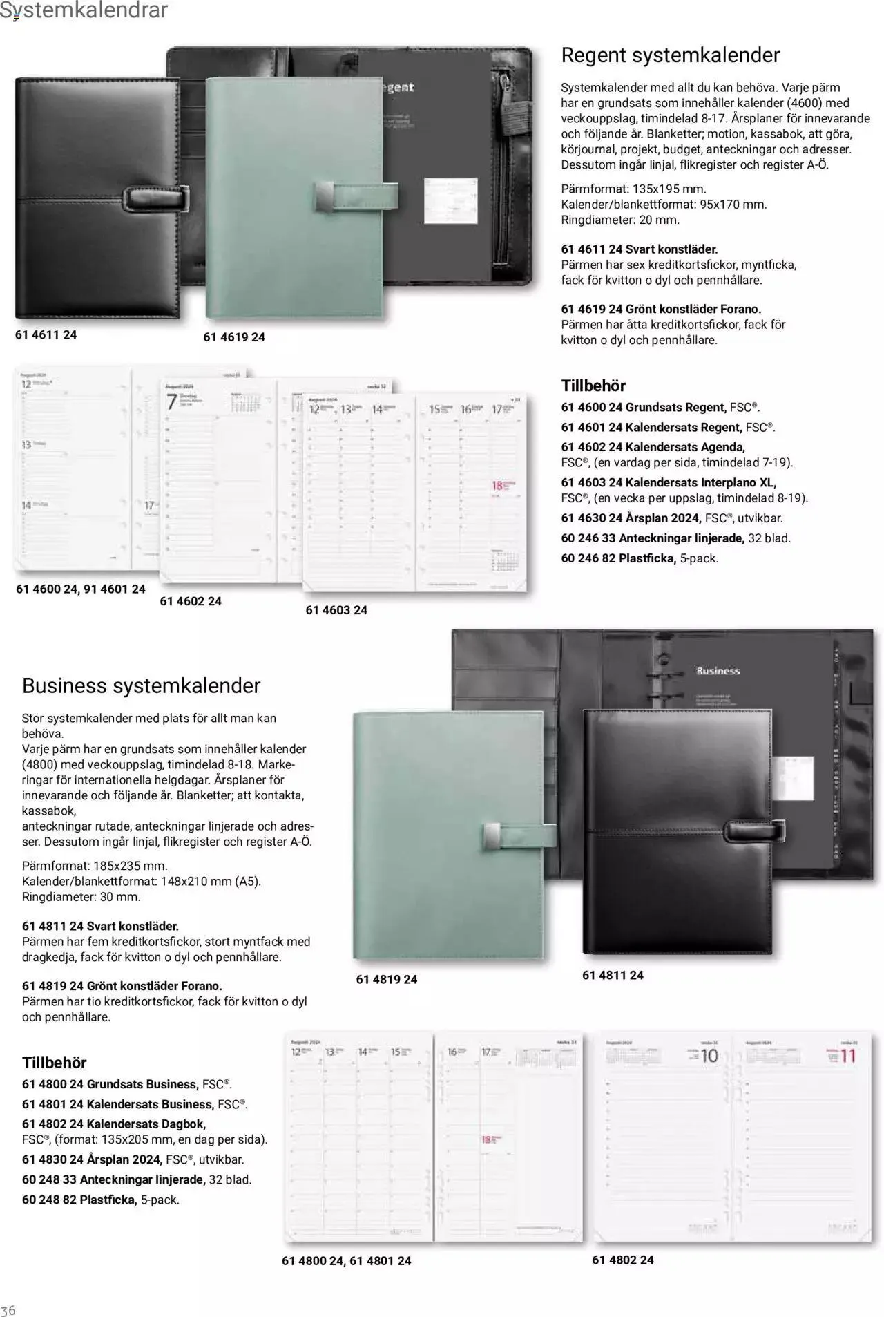 Kalendrar 2024 från 25 juli till 31 december 2023 - Reklamblad sidor 36