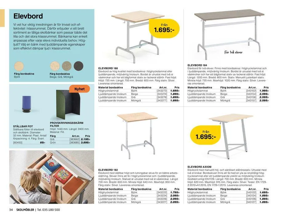 AJ Produkter! från 28 maj till 31 december 2024 - Reklamblad sidor 34