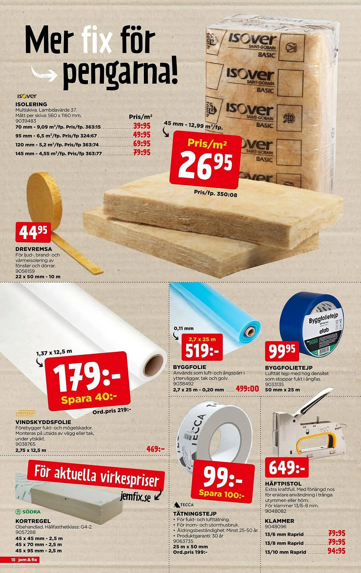 Jem&Fix reklamblad från 23 juli till 30 juli 2023 - Reklamblad sidor 10