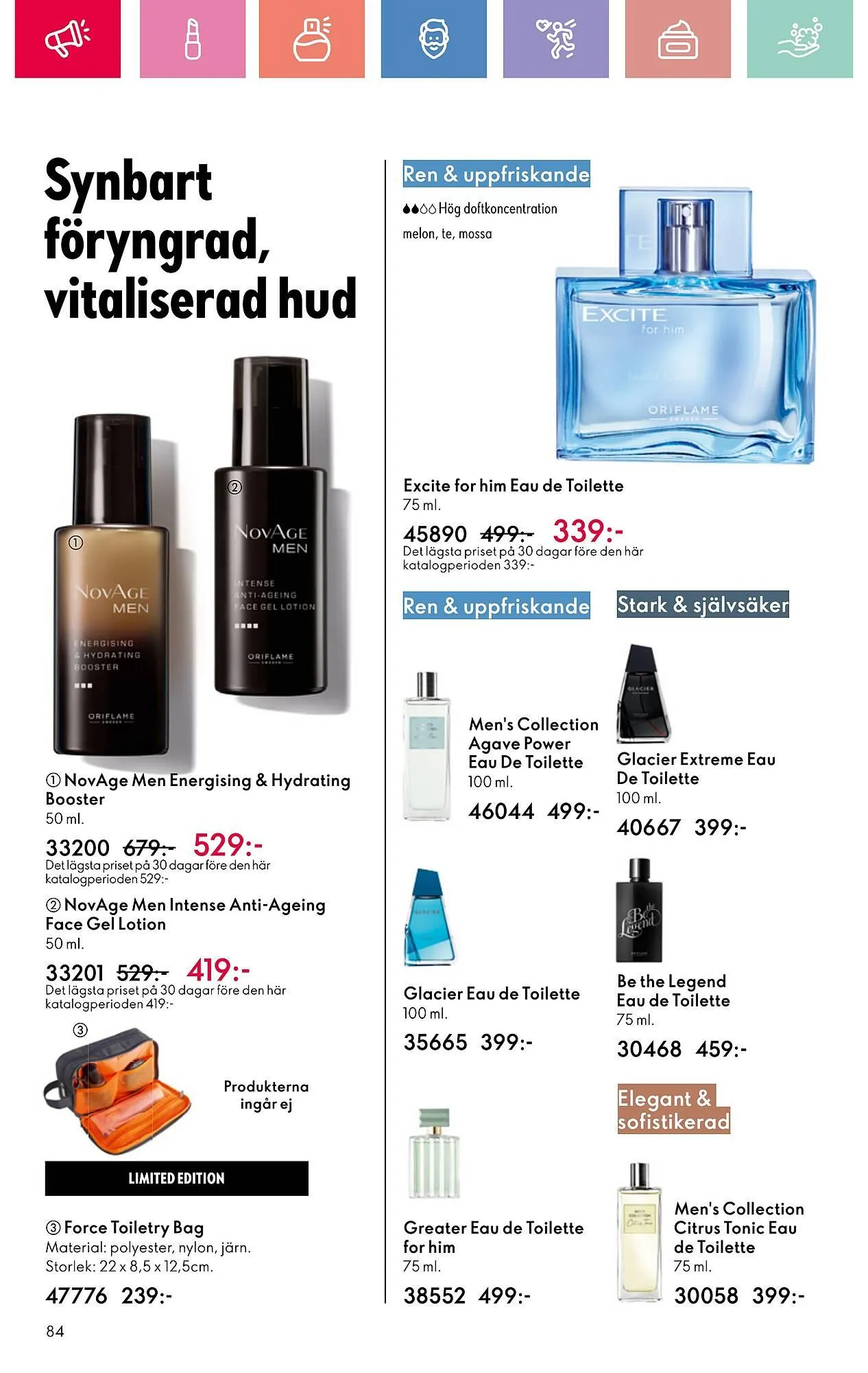 Oriflame reklamblad från 13 juli till 2 augusti 2025 - Reklamblad sidor 84