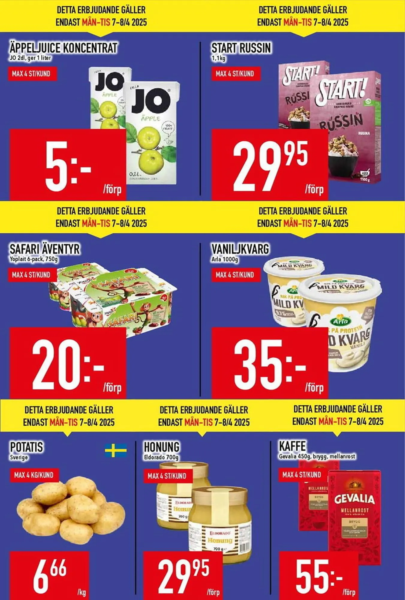 Matdax reklamblad från 7 april till 13 april 2025 - Reklamblad sidor 2