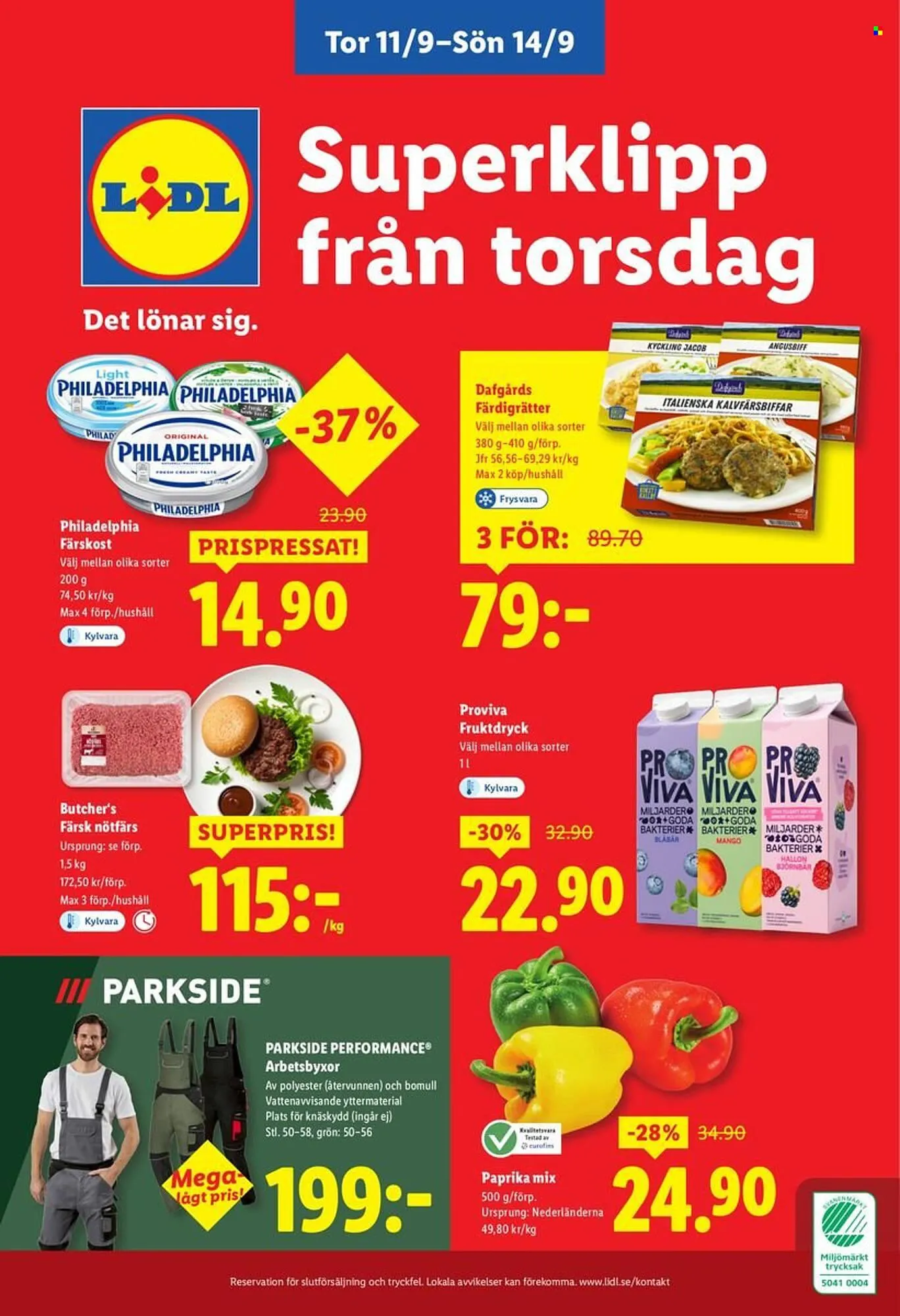 Lidl reklamblad från 8 september till 14 september 2025 - Reklamblad sidor 27