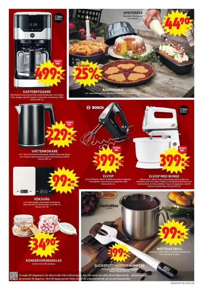 Fantastiska rabatter på utvalda produkter från 23 november till 7 december 2024 - Reklamblad sidor 3